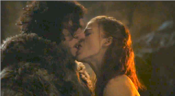 Ygritte shows him just what it means to be a Wildling.